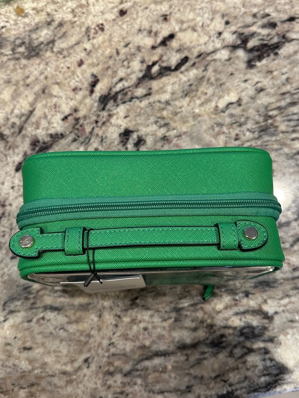 Calpak - LIMITED EDITION Small Clear Cosmetic Case in Green Apple